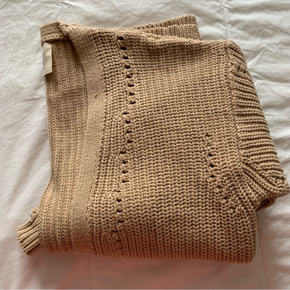 Fantastic Fawn NWOT Tan Cardigan Women’s Size L, Brand New, no tags GORGEOUS! - Picture 3 of 6